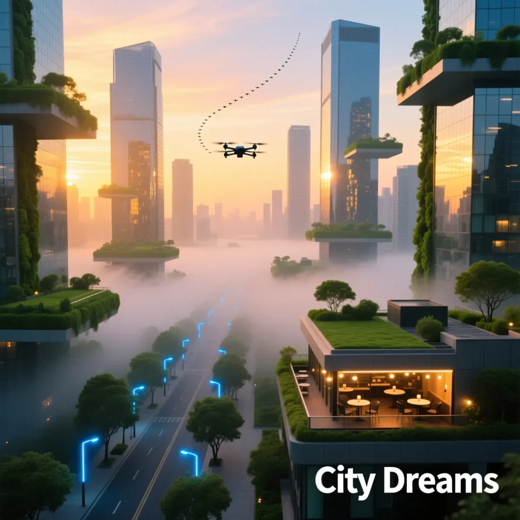 Aesthetic City View Captions for Instagram 