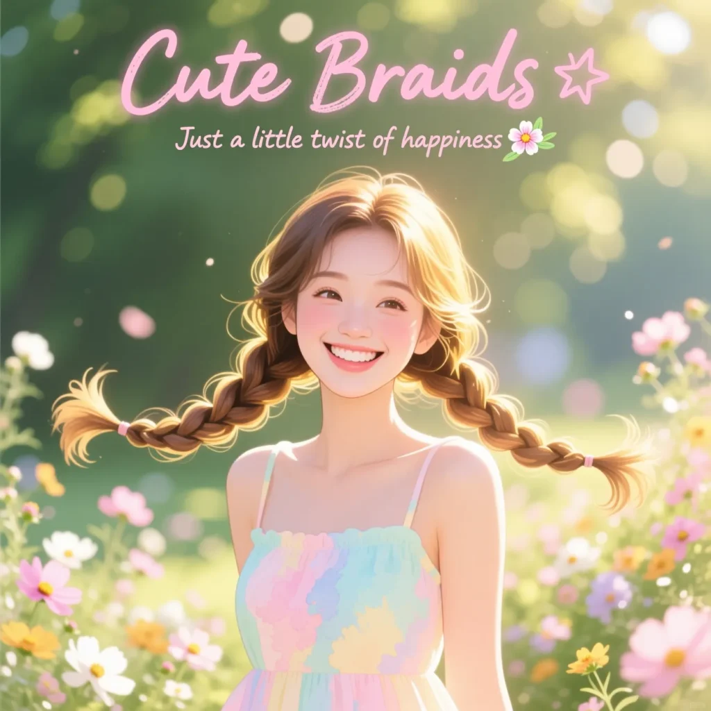Cute Braids Captions for Instagram