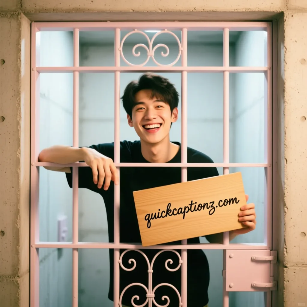 Cute Jail Captions for Instagram