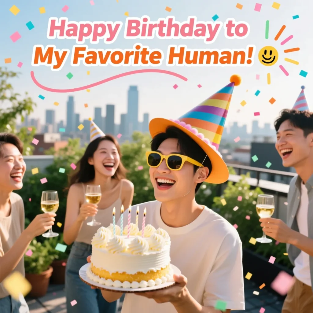 Funny Birthday Instagram Captions for Friend