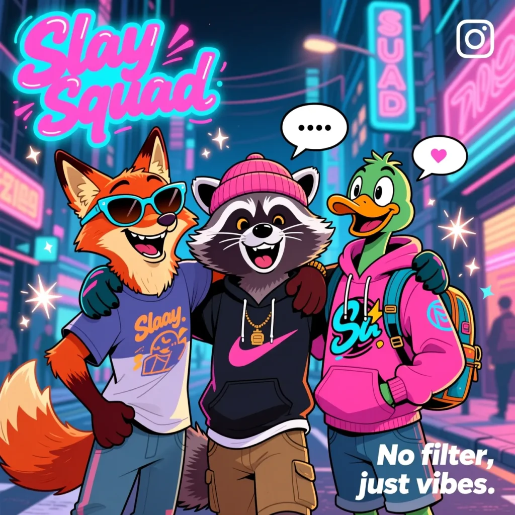 Funny Trio Captions for Instagram That Slay