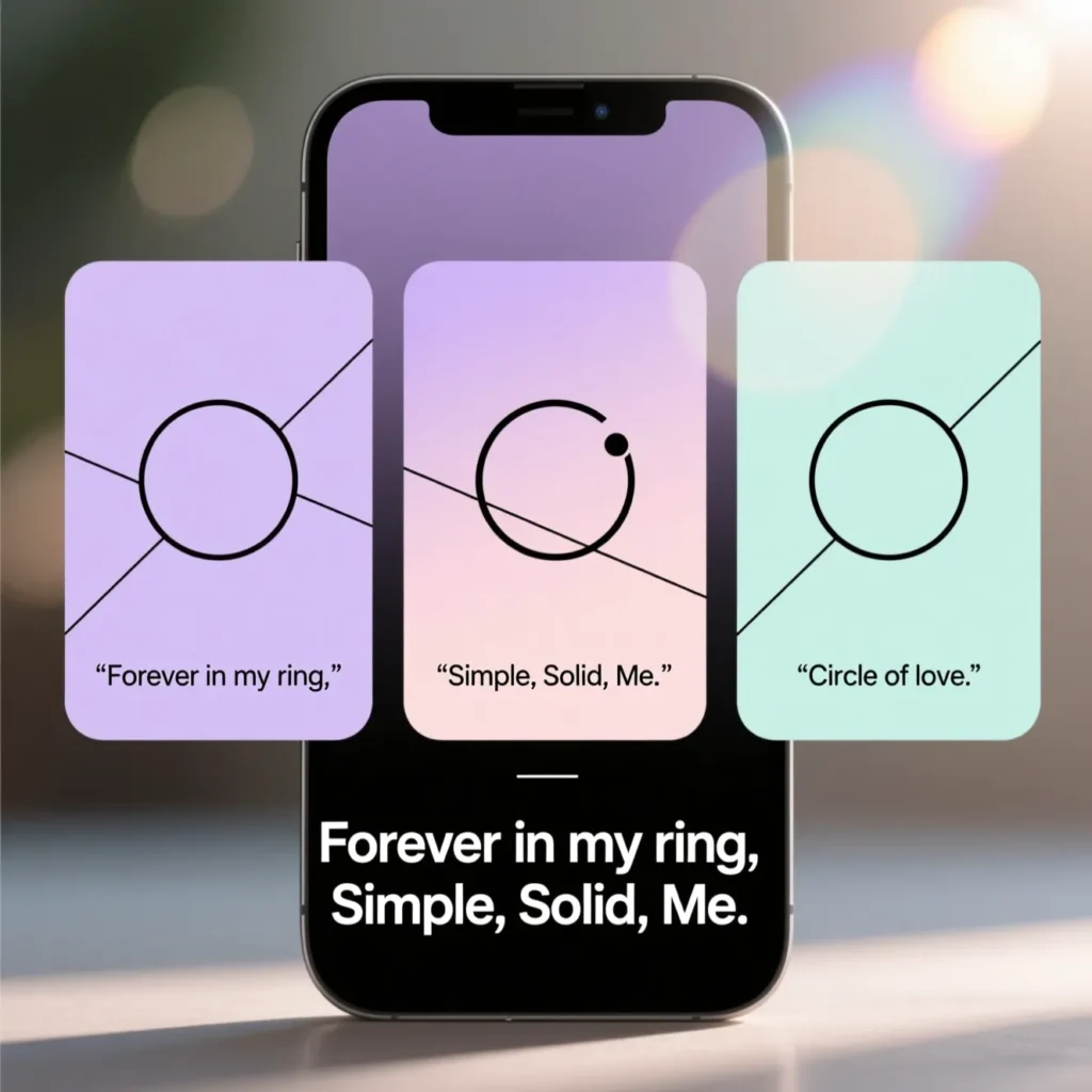 Short Rings Captions for Instagram