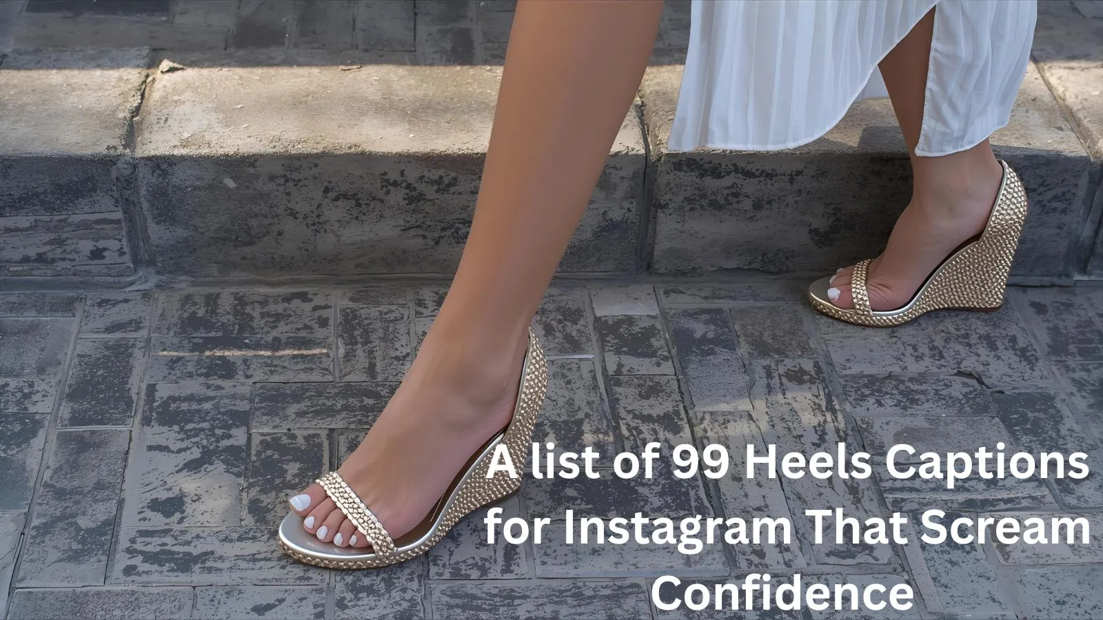 Heels Captions for Instagram That Scream Confidence