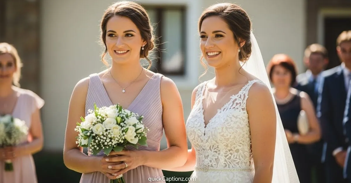 Maid of Honor Captions for Instagram